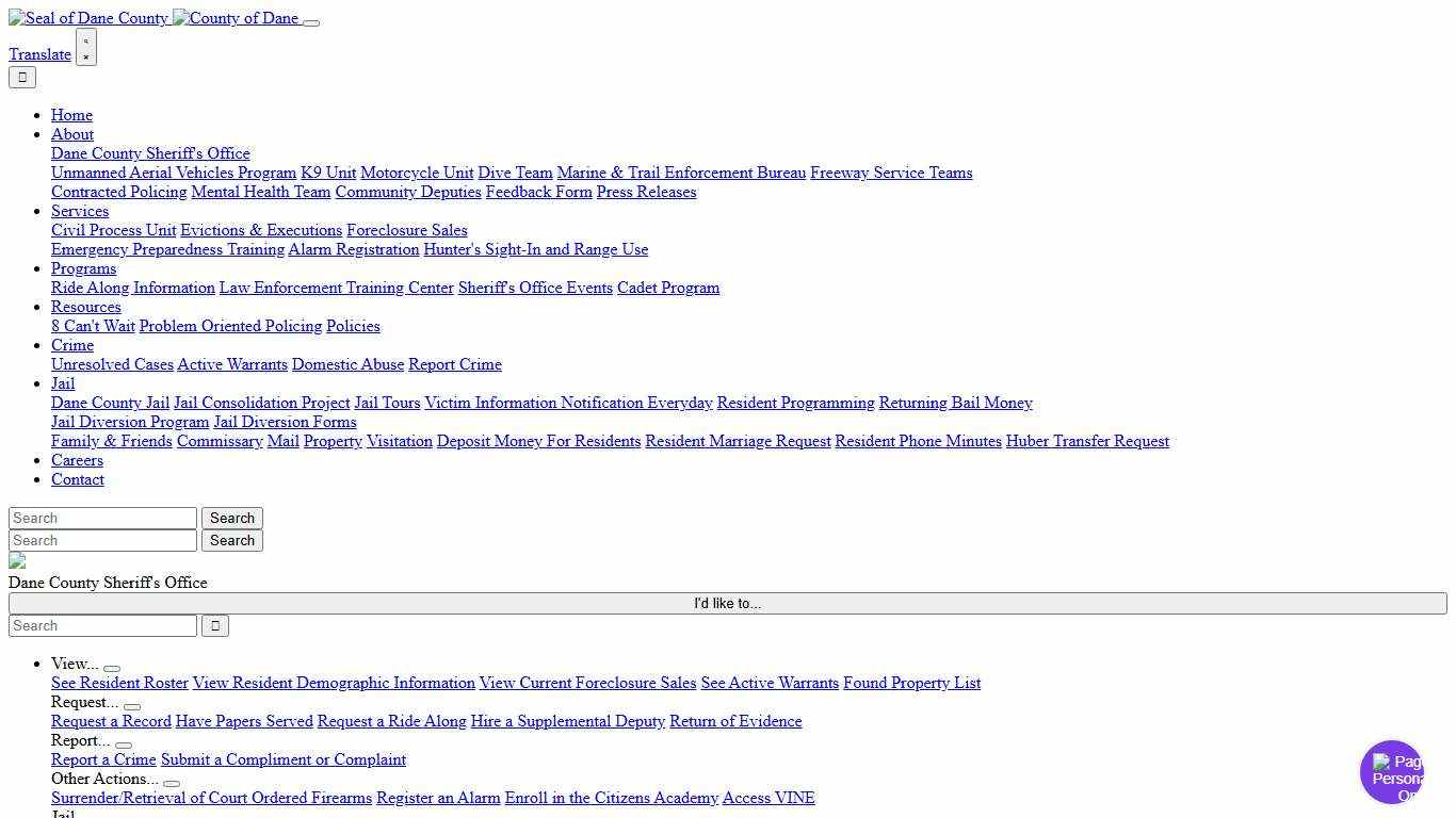 VINE | Dane County Sheriff's Office